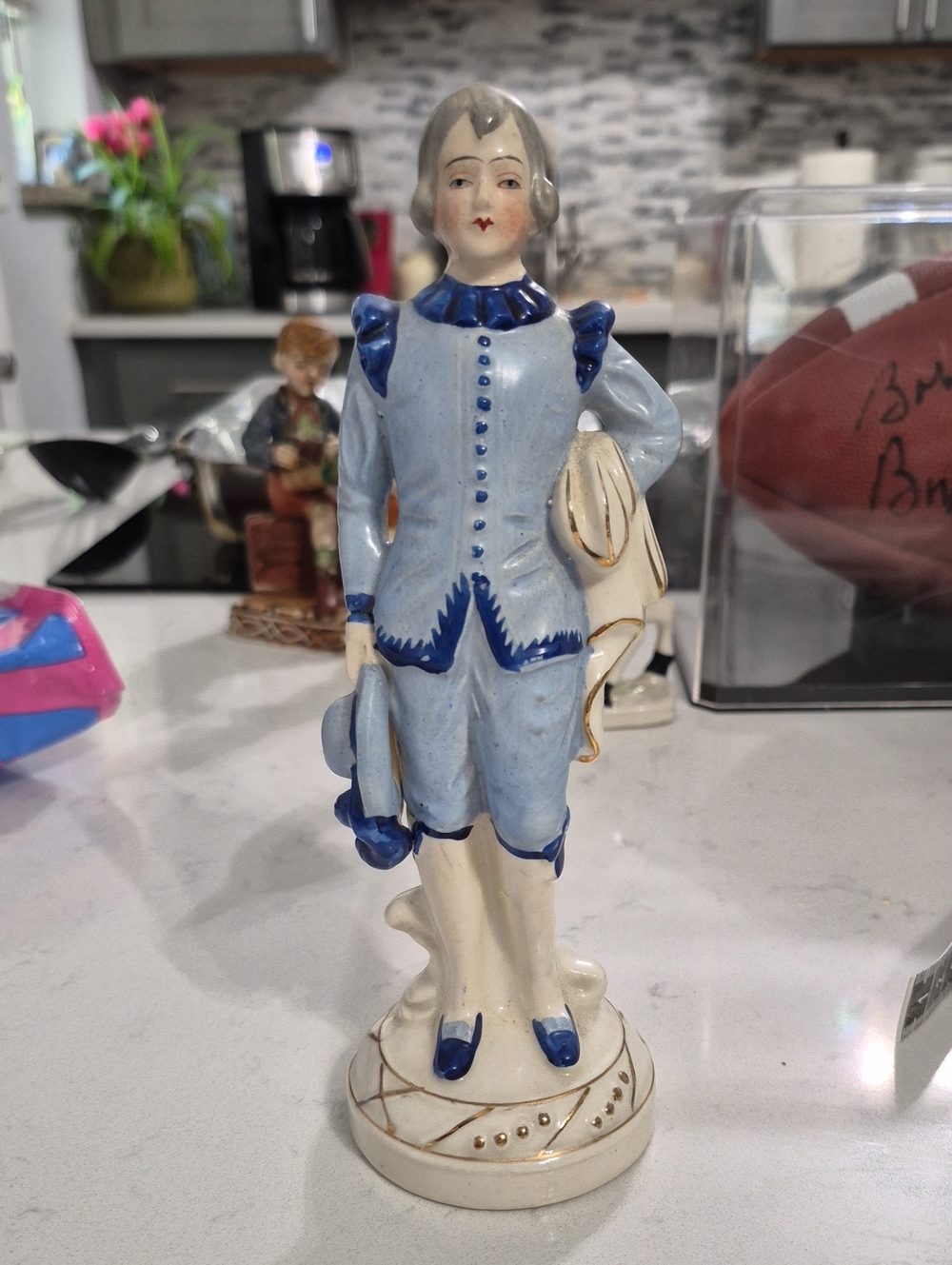 Vintage Male Figurine 8inches Tall Made Occupied Japan